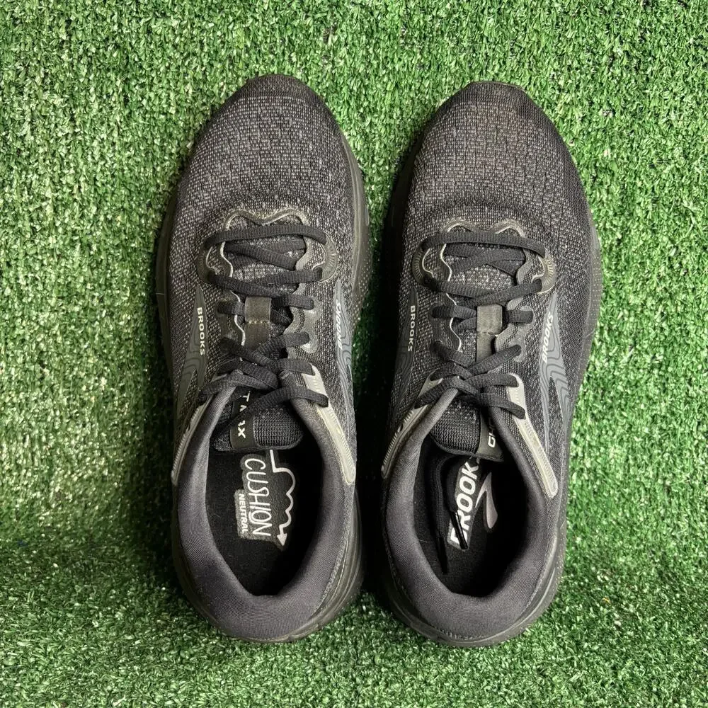 Brooks Ghost Max Running Shoes‎ Cushion Neutral Black Grey Womens Size 10B
